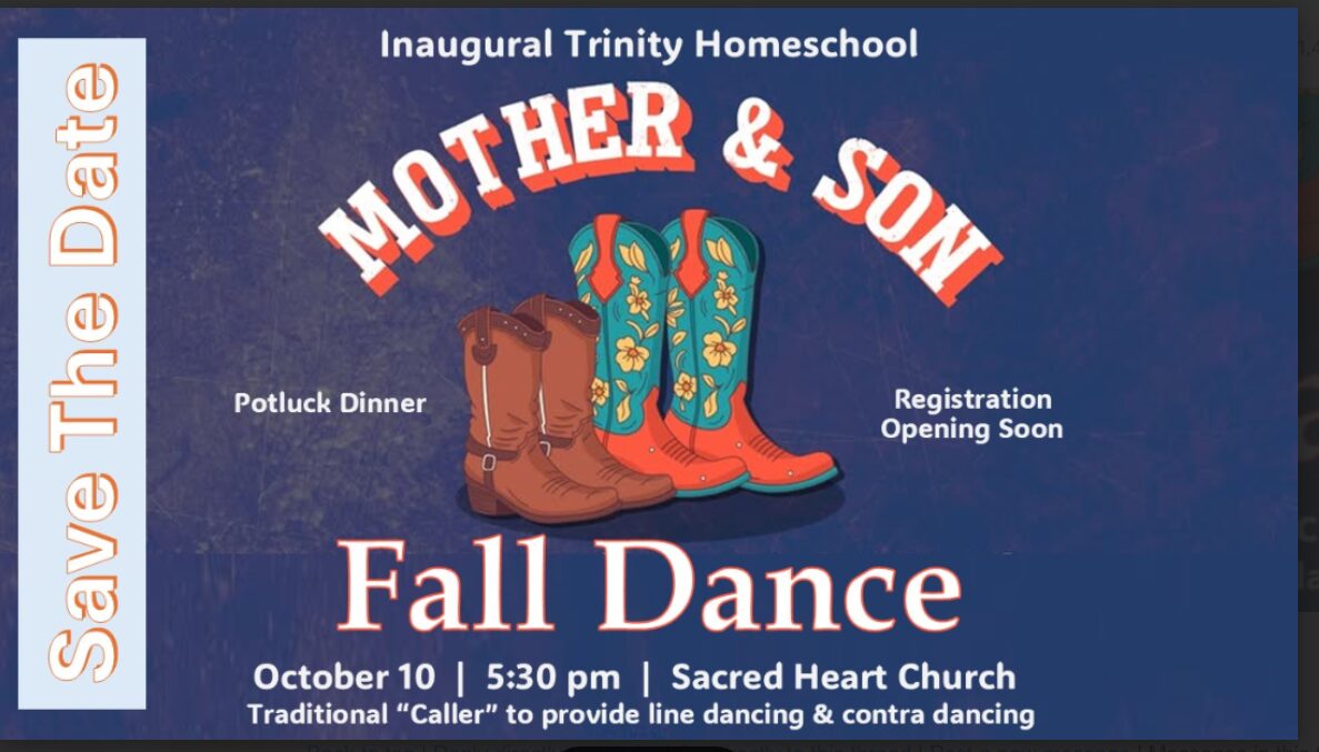 Inaugural Mother-Son Fall Dance by Trinity Homeschoolers